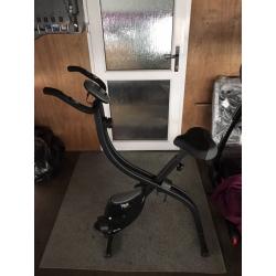 Exercise bike and dash cam