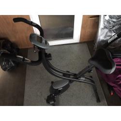 Exercise bike and dash cam