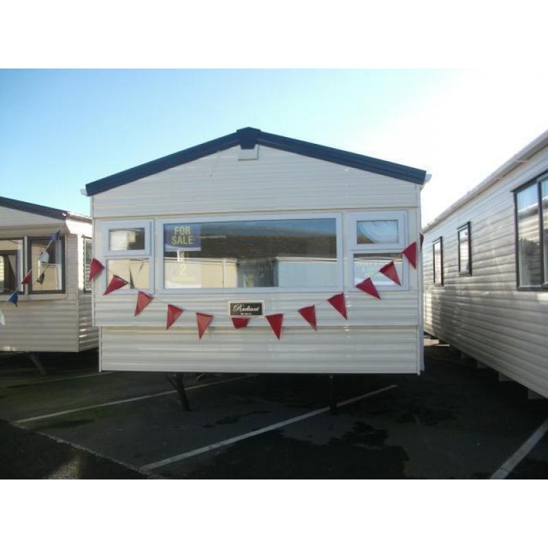 Static Caravan Nr Clacton-On-Sea Essex 3 Bedrooms 8 Berth Delta Radiant 2013