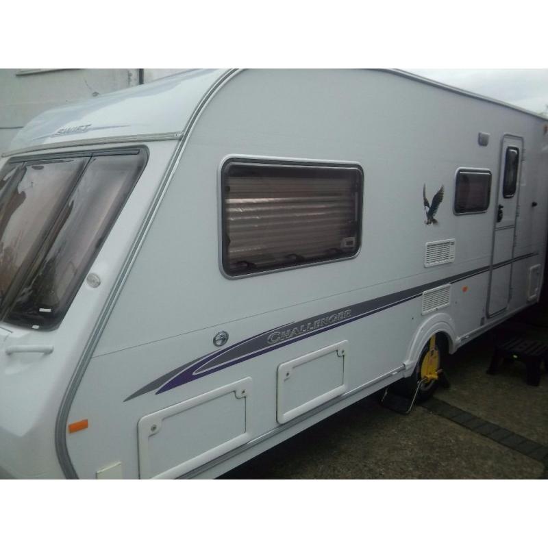 SWIFT CHALLENGER520SB ,CRIS CLEAR ,IMMACULATE,NO DAMP,ISABELLA AWNING,L SHAPE LOUNGE,LUXURY BATHROOM