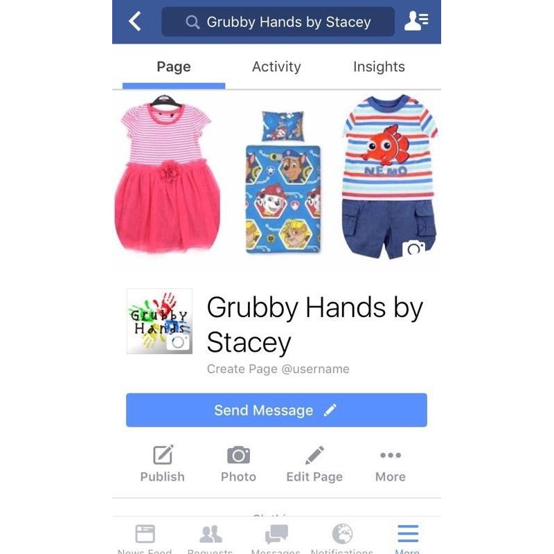 Grubby Hands Children's Clothing