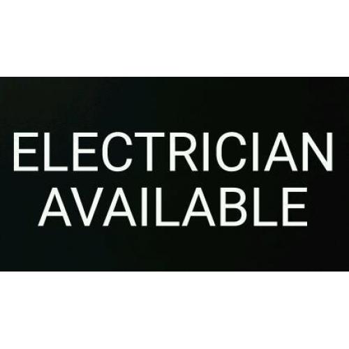 Local electrician available