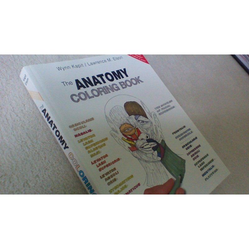 The Anatomy coloring book
