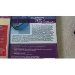 occupational therapy books (mental health and physical health core text)