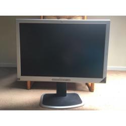 HP 23" Widescreen LCD monitor DVI VGA