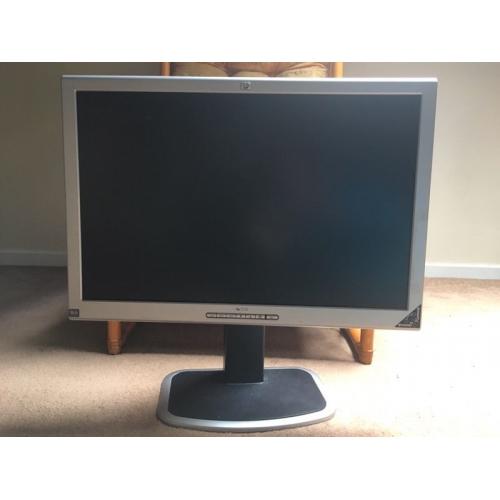 HP 23" Widescreen LCD monitor DVI VGA