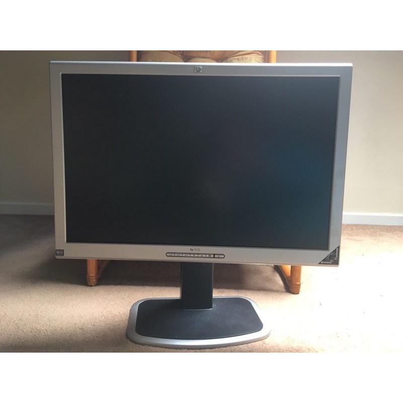 HP 23" Widescreen LCD monitor DVI VGA