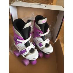 Adjustable roller skates size 10-12