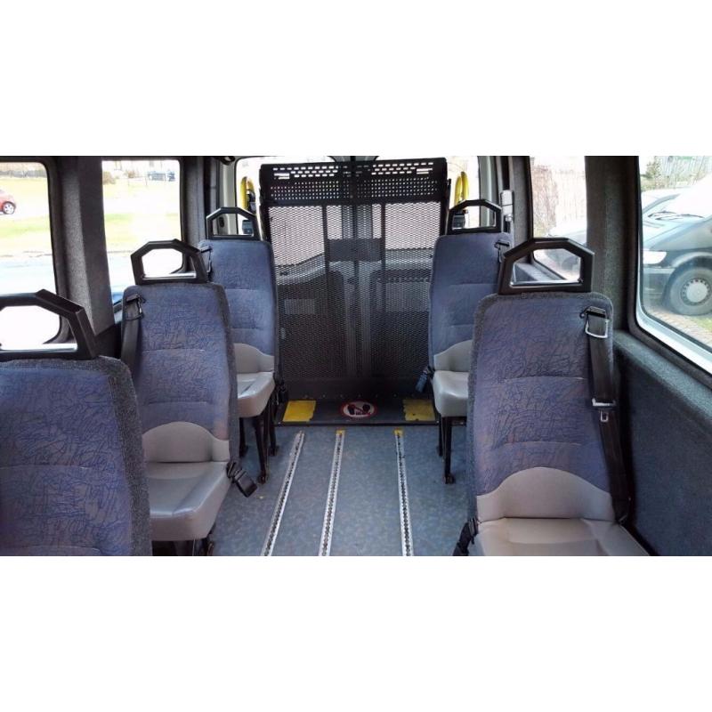 *** RENAULT MASTER 9 SEATER MINIBUS WITH WHEELCHAIR LIFT QUICK SALE WANTED ***