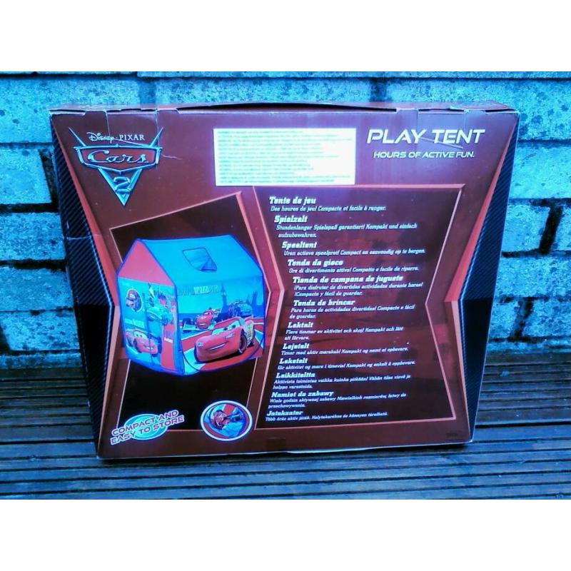 Lightning McQueen play tent. Brand new.