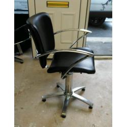 Salon styling swivel chairs