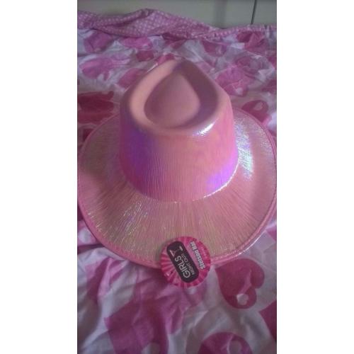 bulk amount of pink cowgirl cowboy hats all brand new and never used