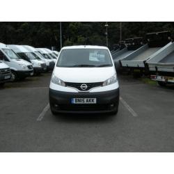 2015/15 NISSAN NV200 ACENTA 90 1.5DCI EURO 5 TSLD COMBI 5 SEATER CREW DIESEL VAN