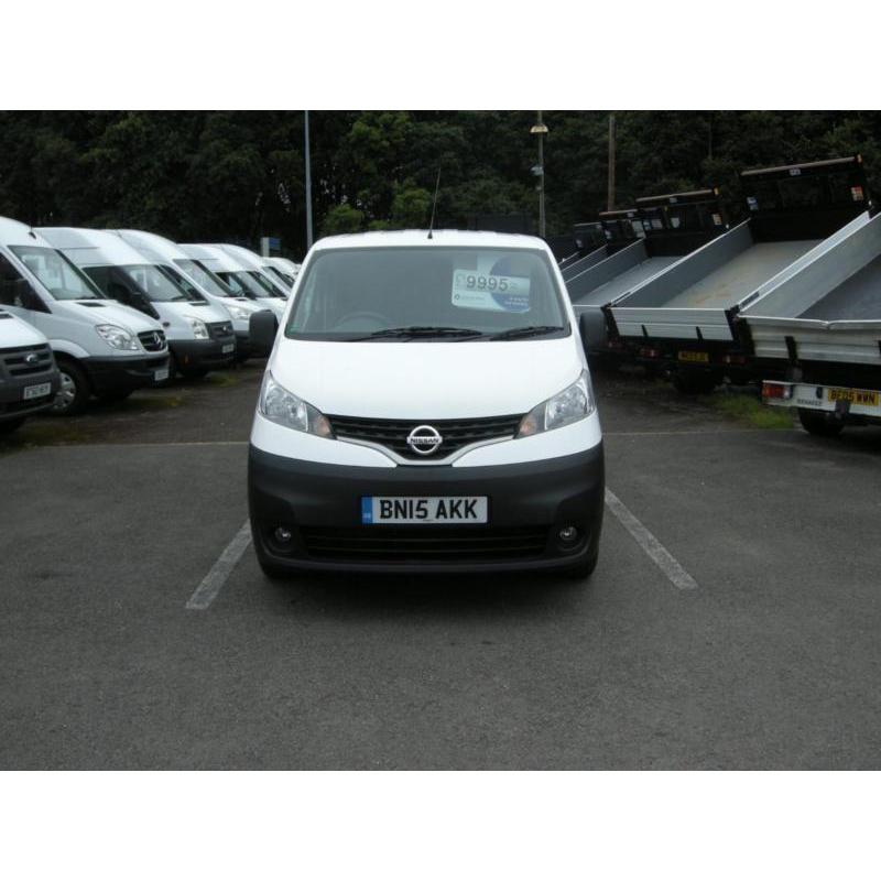 2015/15 NISSAN NV200 ACENTA 90 1.5DCI EURO 5 TSLD COMBI 5 SEATER CREW DIESEL VAN
