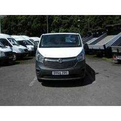2014/64 VAUXHALL VIVARO SL27 L1 H1 115 ECO 1.6CDTI SWB LOW/ROOF DIESEL VAN