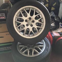 VW genuine bbs split rims 16" 5-100