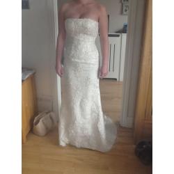 Ronald Joyce Wedding Dress Size 6-8