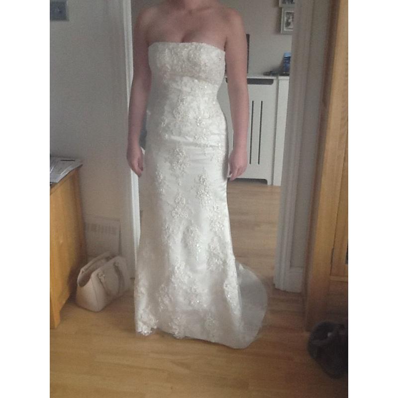 Ronald Joyce Wedding Dress Size 6-8