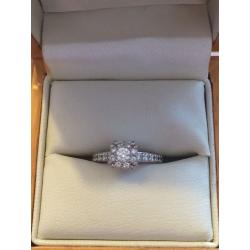 Diamond engagement ring