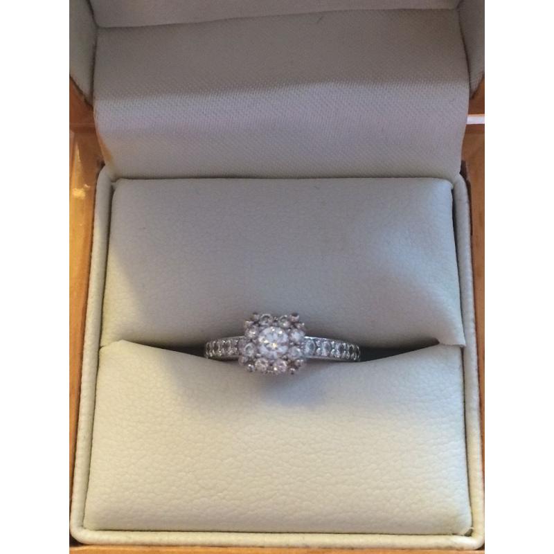 Diamond engagement ring