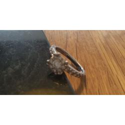 Diamond engagement ring