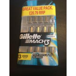 Gillette match 3 blades X 13