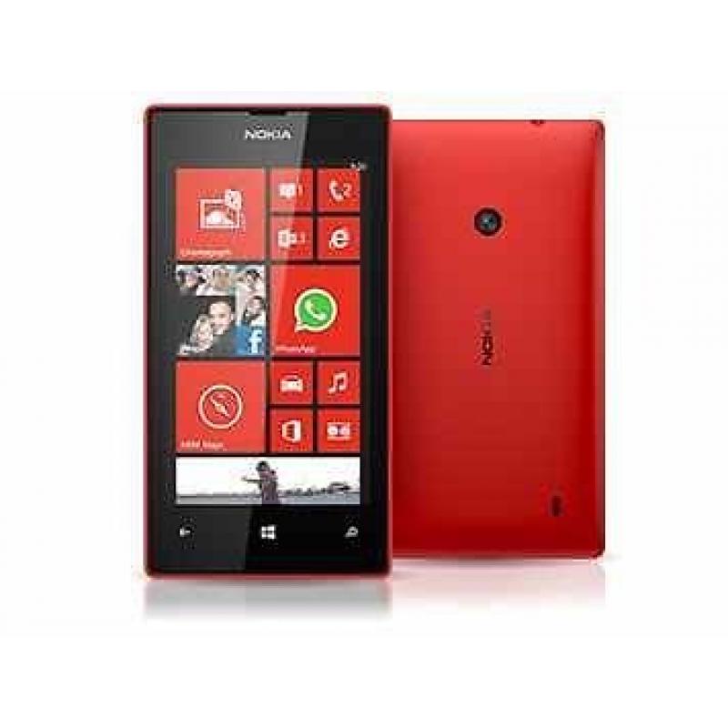 Nokia Lumia 520 red and black