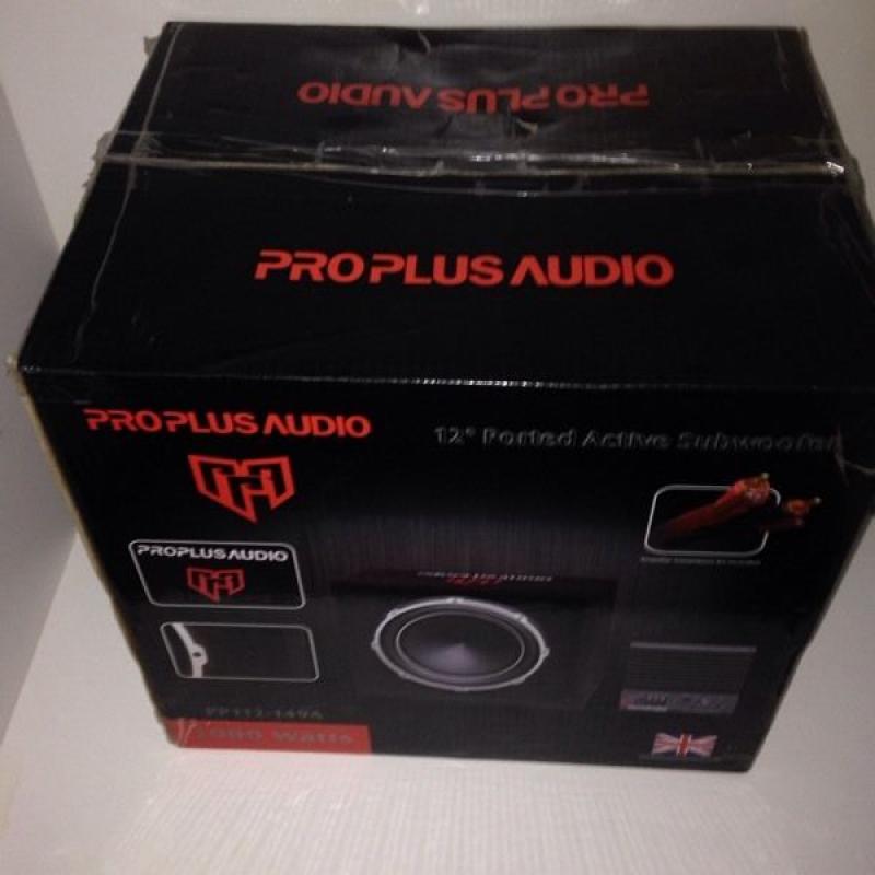 ProPlus 12inch 1000w Sub Built In Amplifier Bass Box