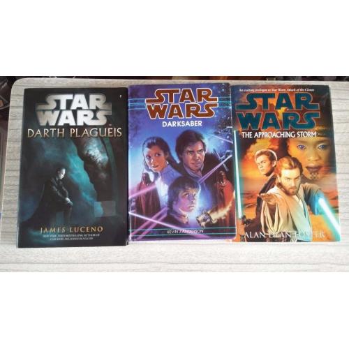 3 hardback Star Wars books