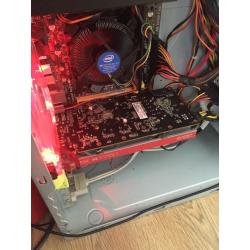 Gaming PC i5 4430/4gb ram/500gb HD/HDR7750