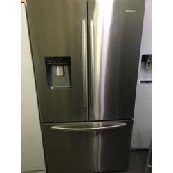 Hisense American style fridge freezer
