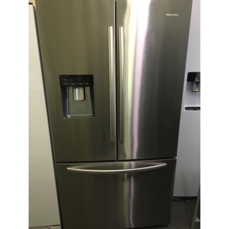 Hisense American style fridge freezer
