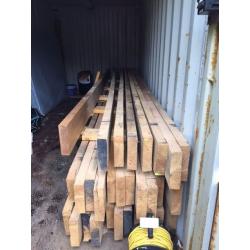 Structural graded Seasoned oak beams
