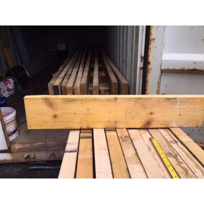 Structural graded Seasoned oak beams