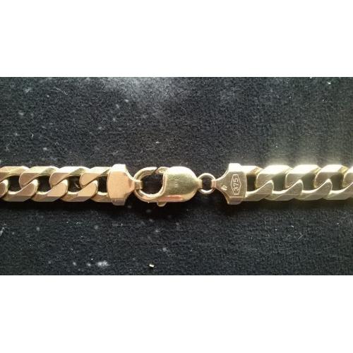 Heavy 9ct Gold Curb Chain 65g!!! (Reduced you wont get one this weight cheaper!!)
