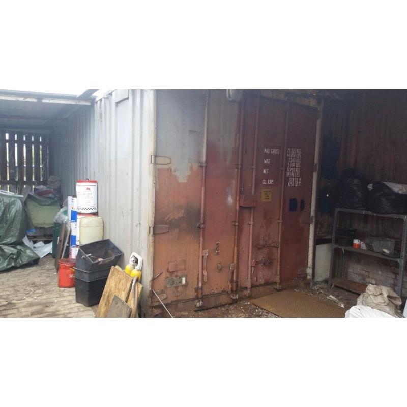 20 foot shipping container