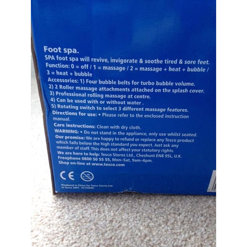 Foot Spa