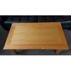 M&S Solid Oak Coffee Table