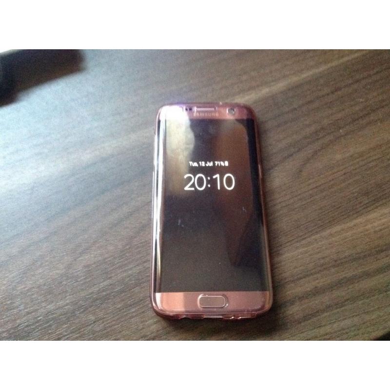 Samsung Galaxy S7 edge new rose gold