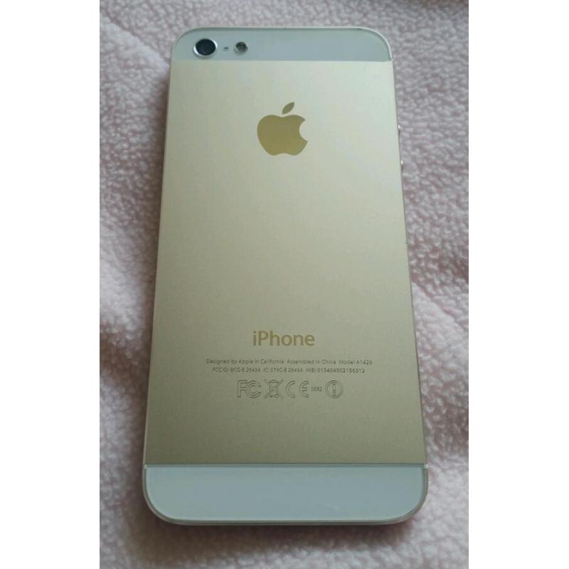 Iphone 5 32gb Customised to 5s _Unlocked_ Brand new condition