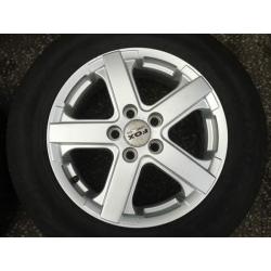 VW T4 & MERCEDES VITO VANEO FOX VIPER COMMERCIAL 16" ALLOYS & 205/65/16C TYRES. 5X112PCD