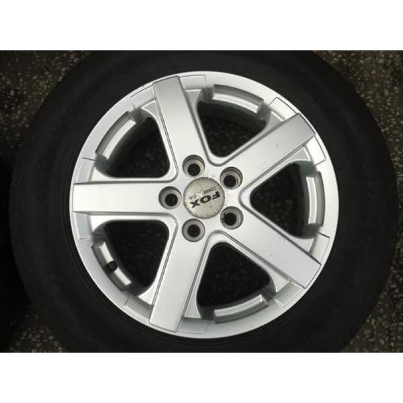 VW T4 & MERCEDES VITO VANEO FOX VIPER COMMERCIAL 16" ALLOYS & 205/65/16C TYRES. 5X112PCD