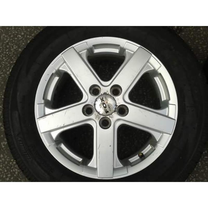 VW T4 & MERCEDES VITO VANEO FOX VIPER COMMERCIAL 16" ALLOYS & 205/65/16C TYRES. 5X112PCD