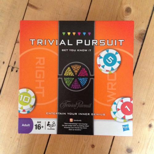 Trivial pursuit 'bet you know it'