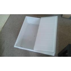 Plastic storage box