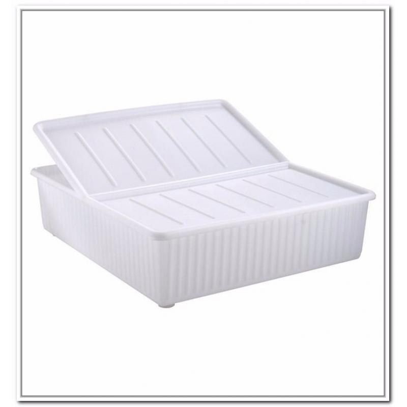 Plastic storage box