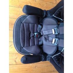 Baby start car seat group, 1, 2, and 3 black