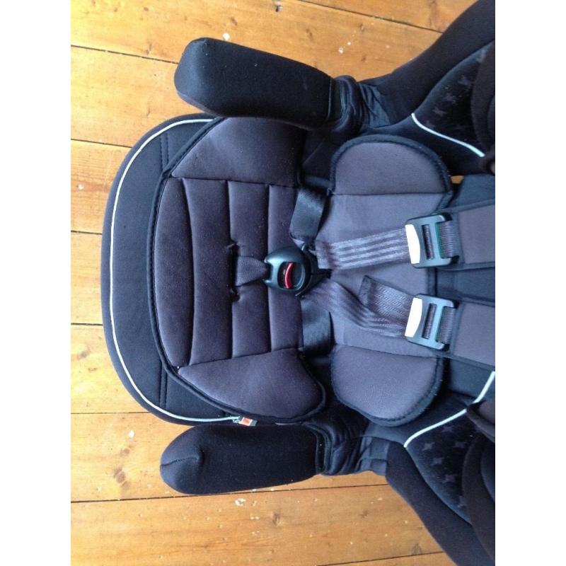 Baby start car seat group, 1, 2, and 3 black