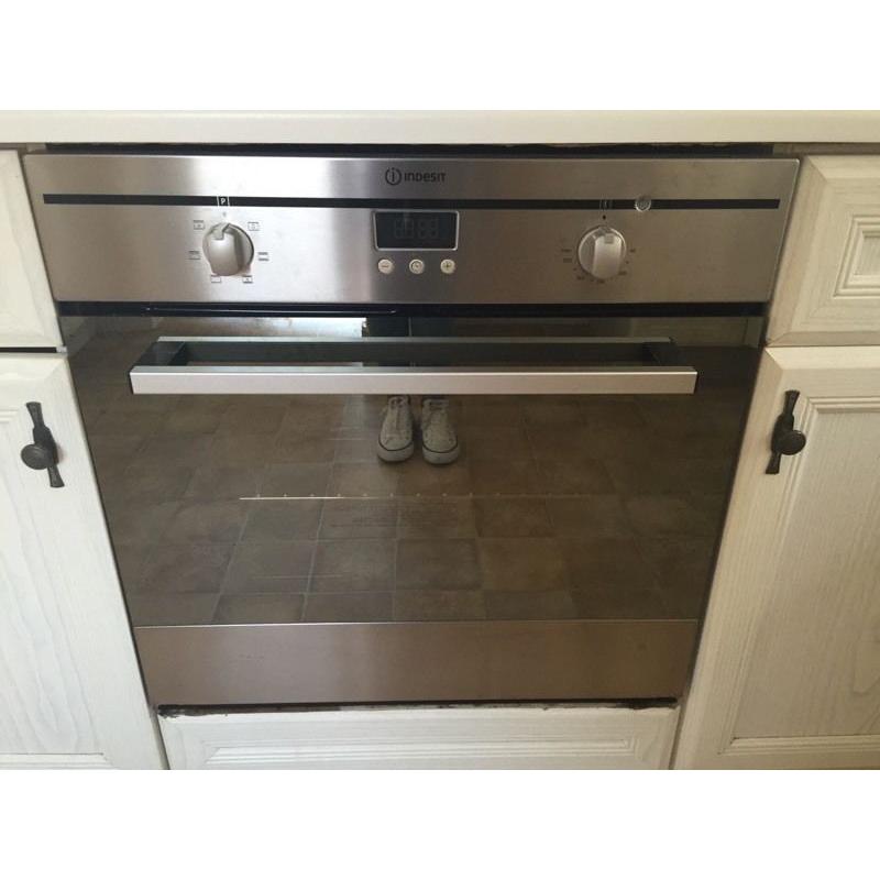 Indesit Built In Electric Single Oven - Stainless Steel