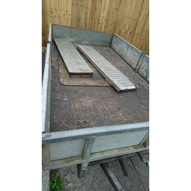 IforWilliams twin axle trailer